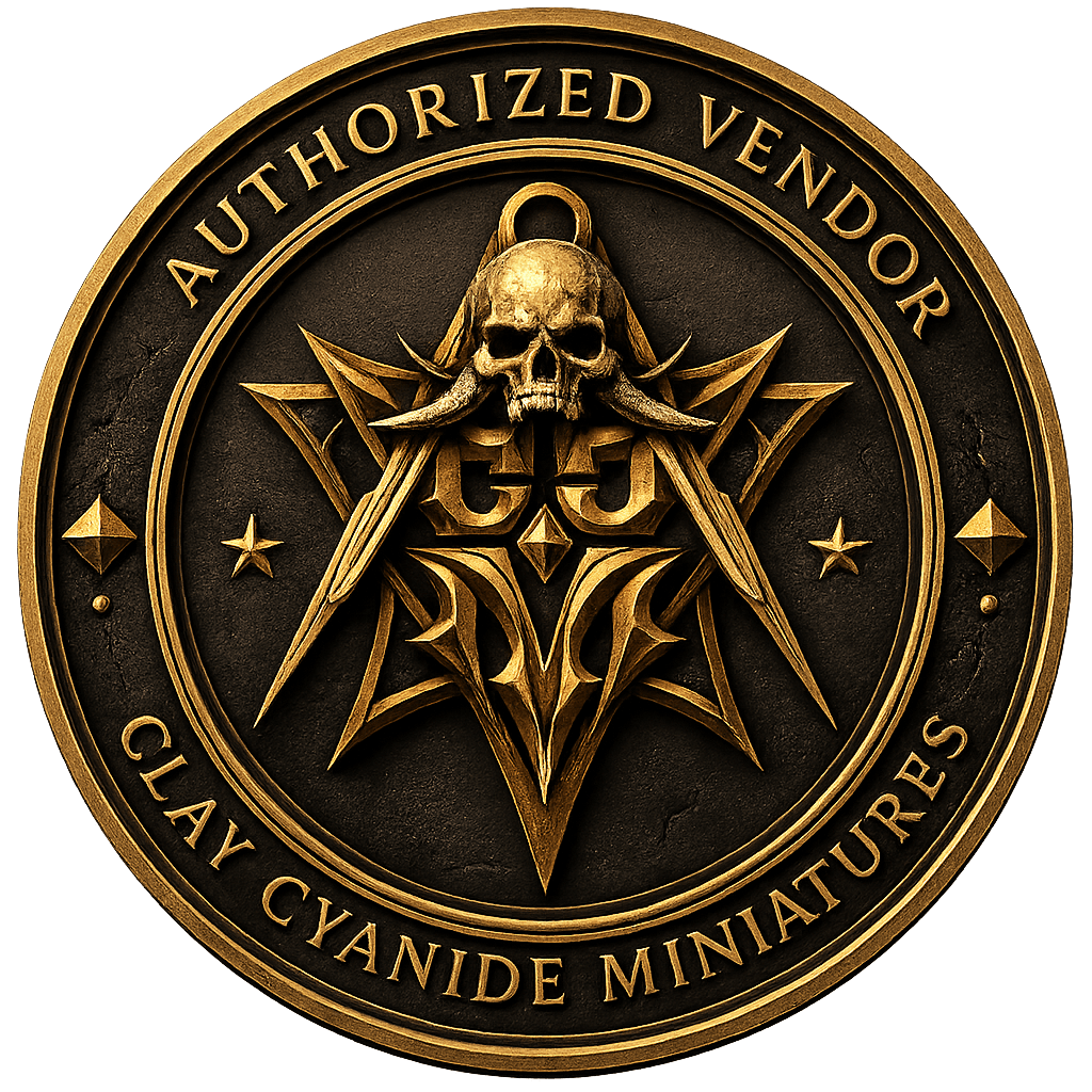 Clay Cyanide Authorized Merchant Seal